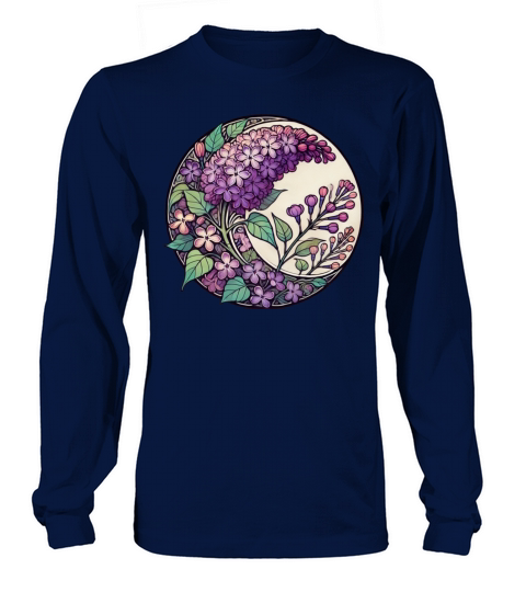 Lilac Long sleeved Unisex