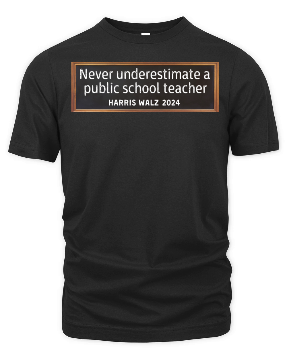 Never Underestimate A Public School Teacher Tim Organic Unisex T-shirt