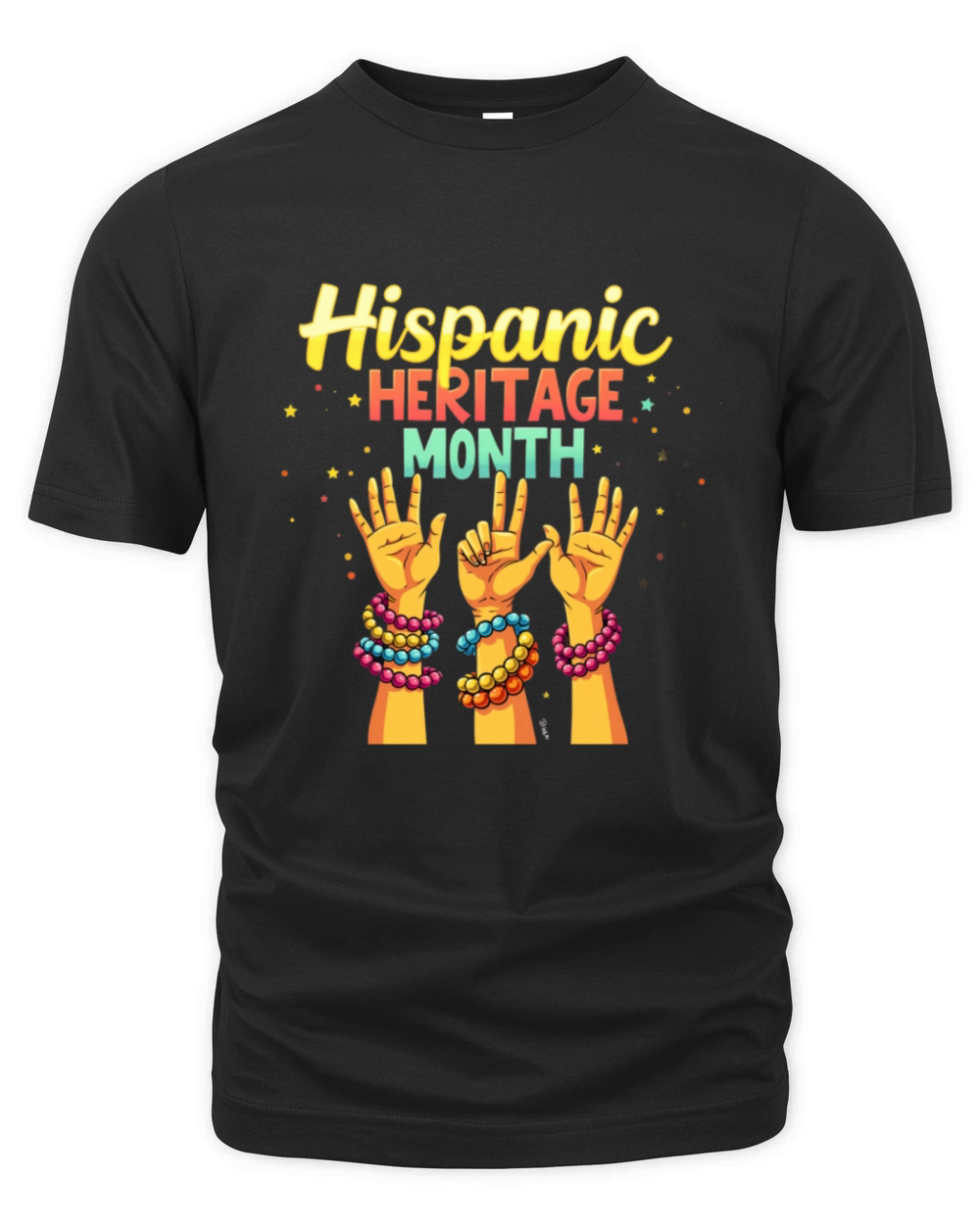 Show Your Pride National Hispanic Heritage Month Organic Unisex T-shirt