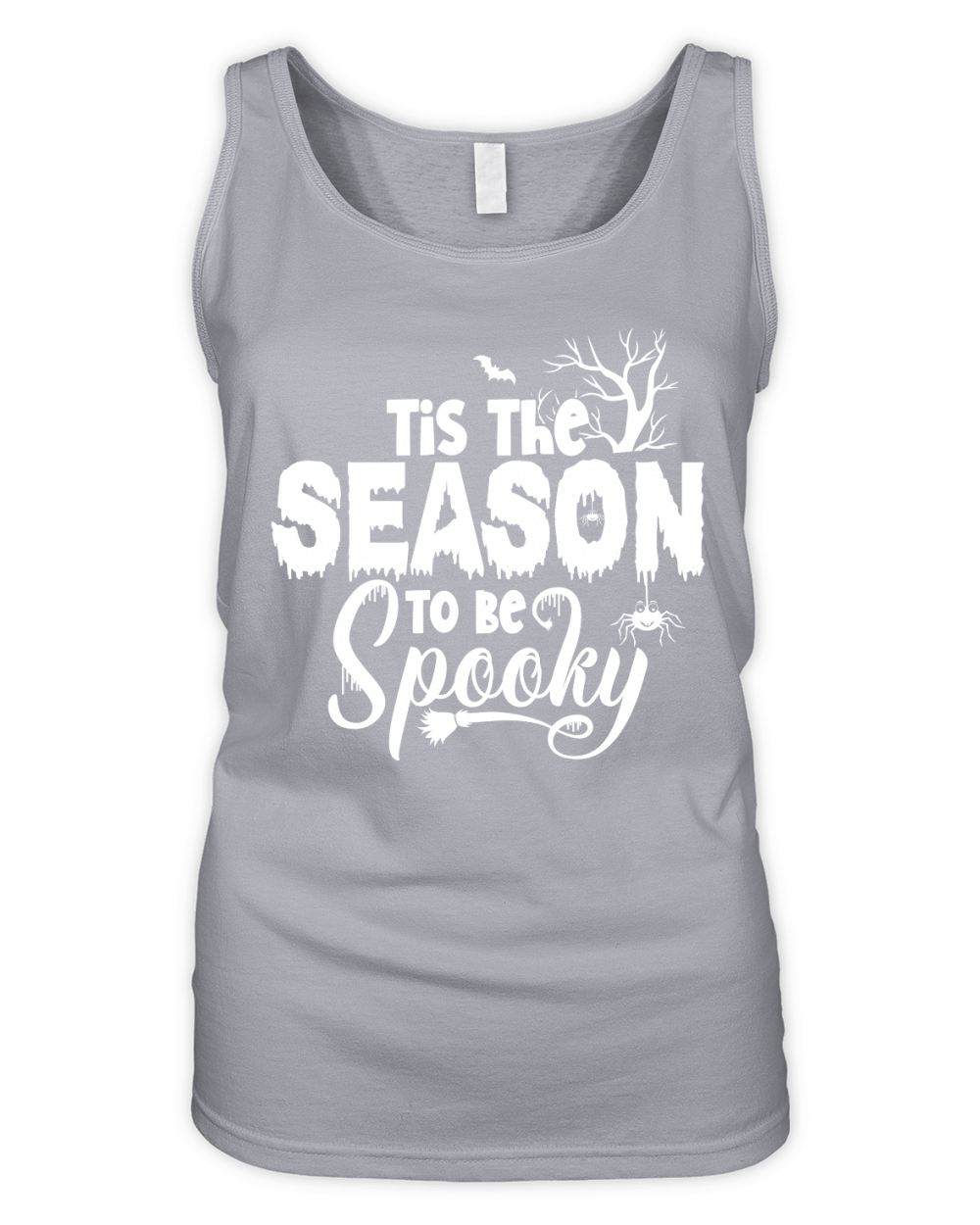 Tis The Season To Be Spooky Organic Women's Tank Top