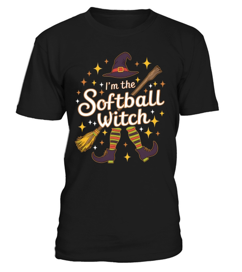 412. I m The Softball Witch T-Shirt Unisex