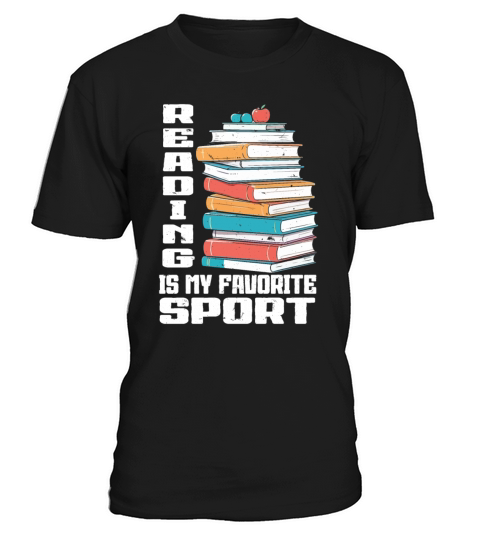 Reading Is My Favorite Sport Bookworm T-Shirt Unisex