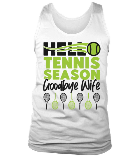 Funny Tennis Player Racket Husband Tank Top Unisex