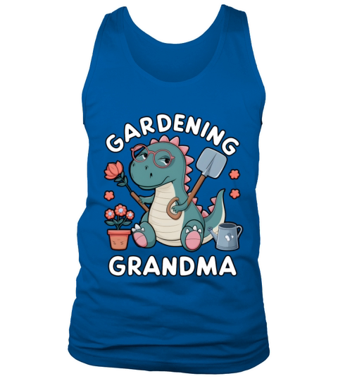 grandmother funny gardening potted flower farm Tank Top Unisex