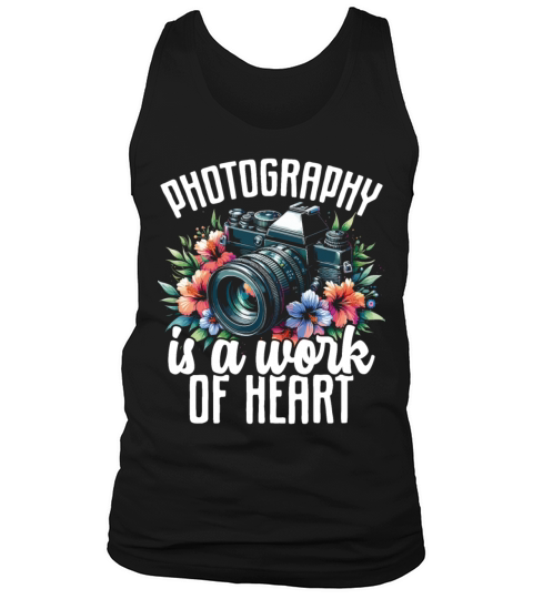Retro Vintage Camera Photography Lover Photographe Tank Top Unisex