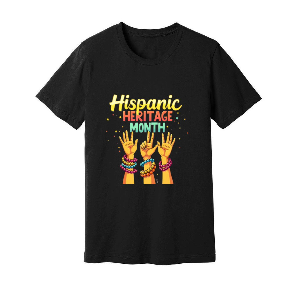Show Your Pride National Hispanic Heritage Month Unisex Jersey Tee