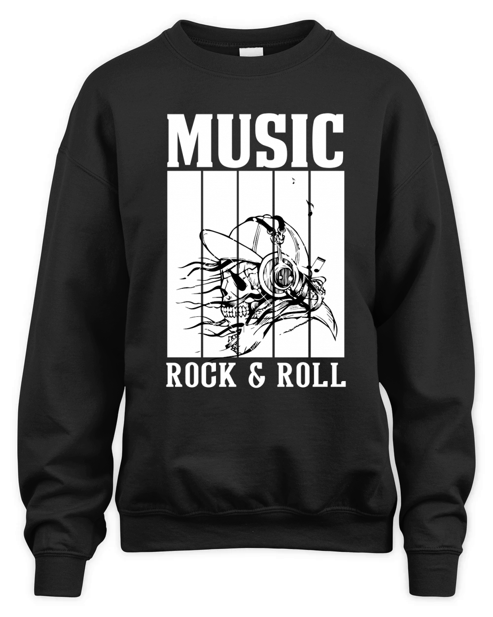 Music rock & roll (3) Unisex Premium Crewneck Sweatshirt