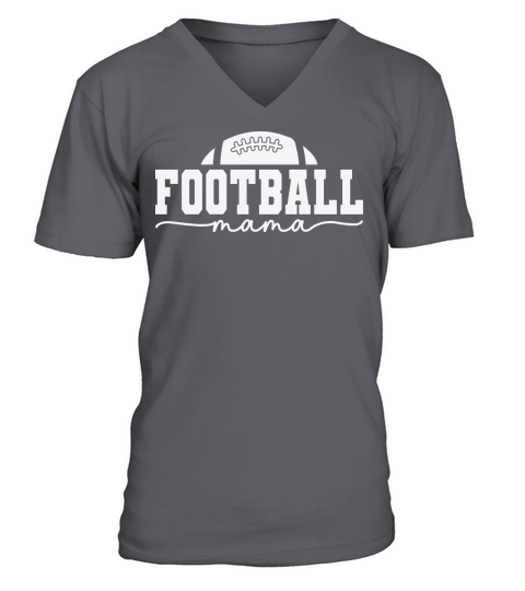 FootballMama 02 V-Neck T-shirt