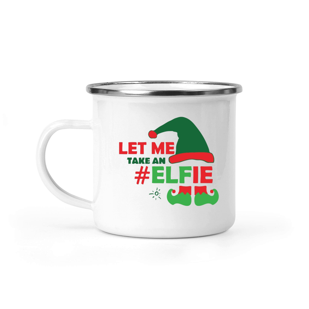 Let me take an #Elfie Camping Mug