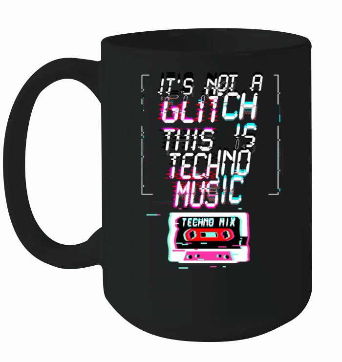 Hardcore Rave Music Raver 90s EDM DJ Rave Ceramic Mug