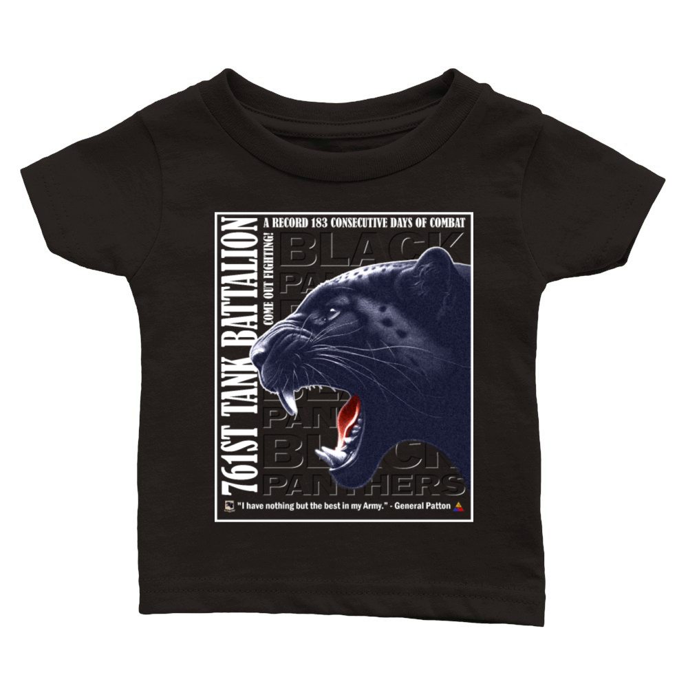 761st Tank Battalion WWII Heroes Classic Baby Crewneck T-shirt