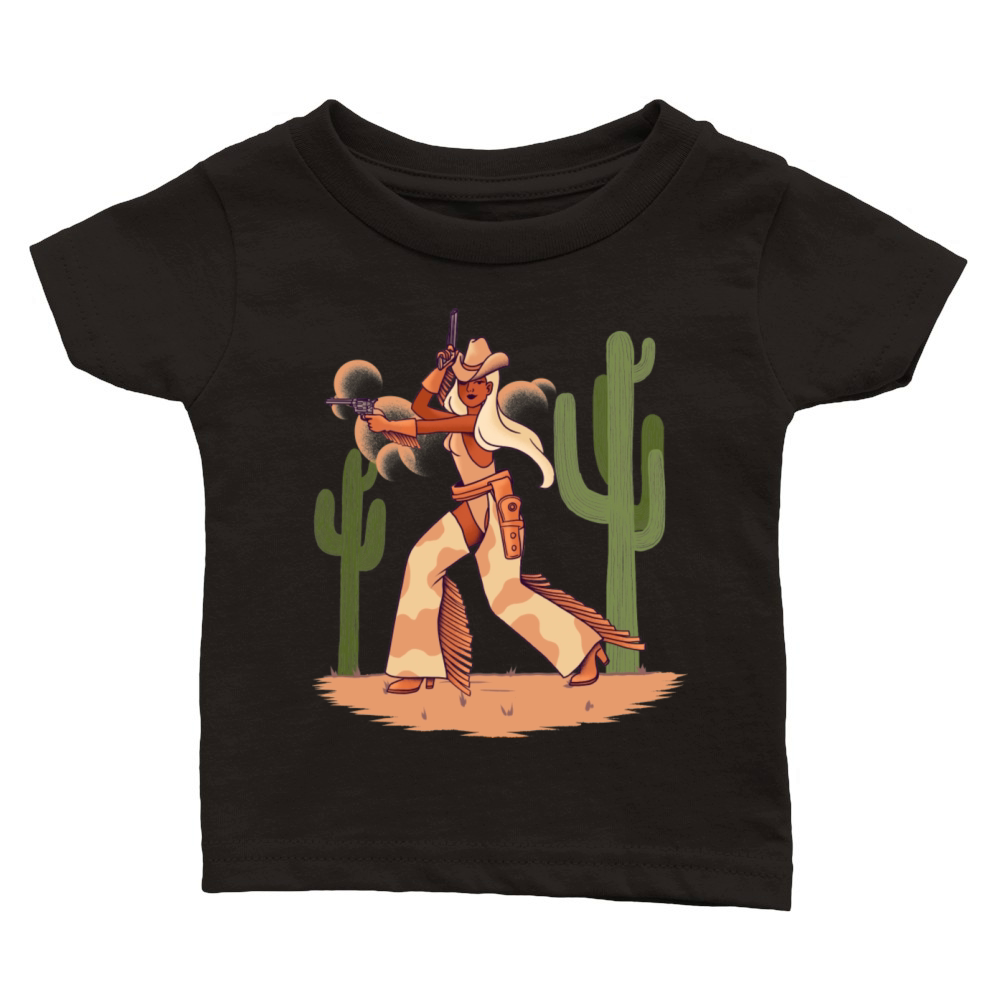 Cowgirl Classic Baby Crewneck T-shirt