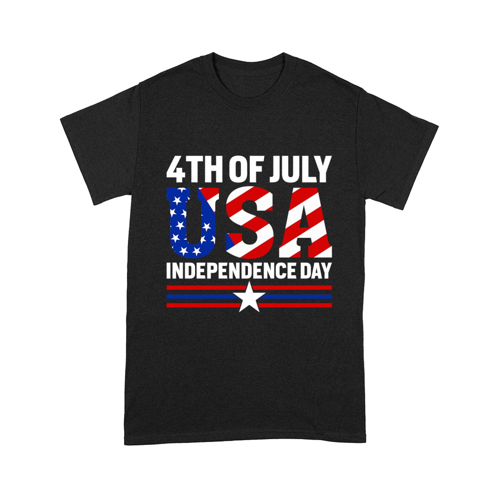 4th of July USA Independence Day 02 Comfort T-shirt