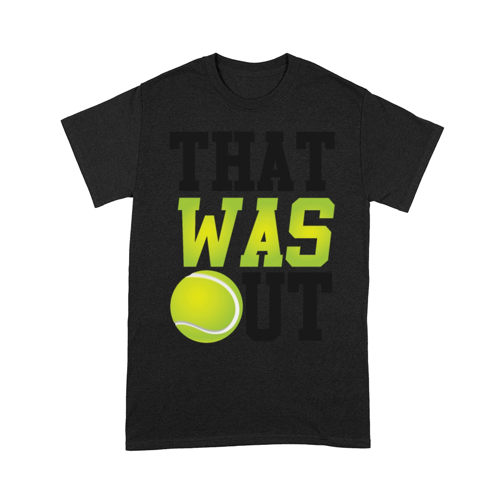 Funny Tennis Player Racket Pun If Comfort T-shirt