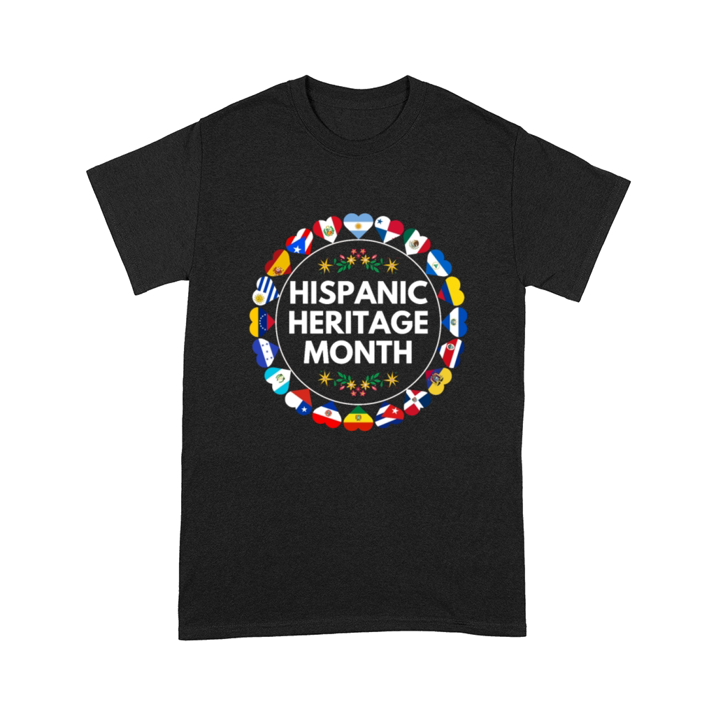 Hispanic heritage month all countries flag Comfort T-shirt