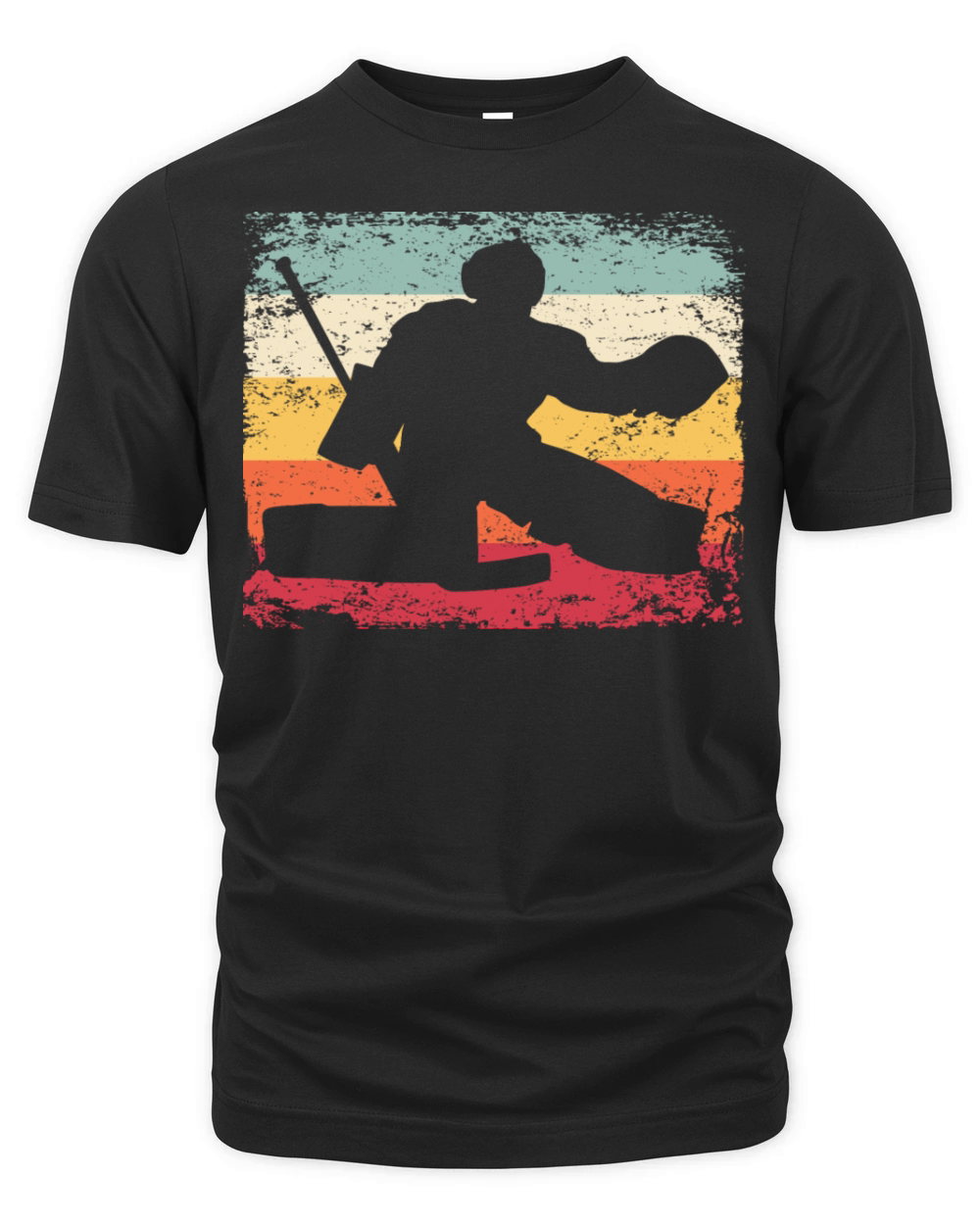 Ice Hockey Player Vintage Ice Hockey Organic Unisex T-shirt