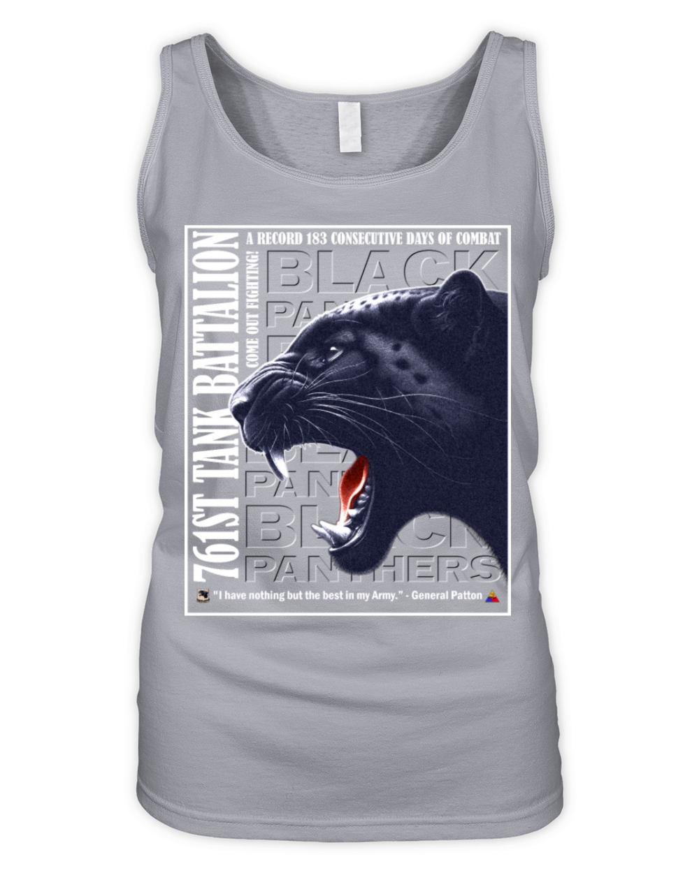 761st Tank Battalion WWII Heroes Organic Women's Tank Top