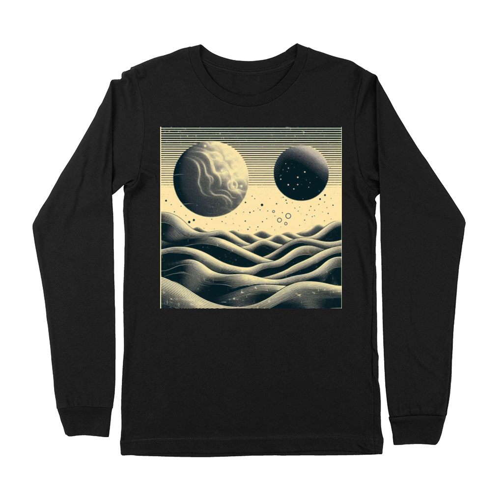 Risograph und Grain Risograph Design 3 Premium Long Sleeve