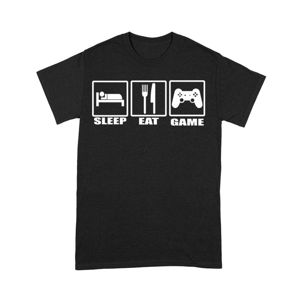 Sleep Eat and Game Premium T-shirt