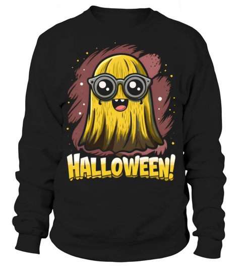 halloween ghost Sweatshirt Unisex