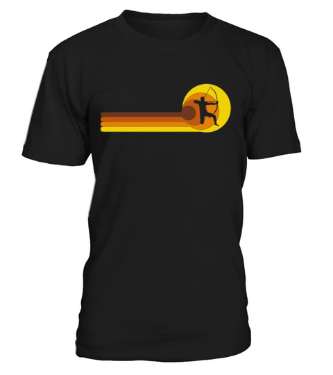 Archer Arrow and bow sports 70s Years Vintage T-Shirt Unisex