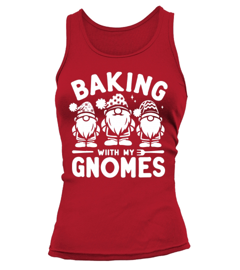 Baking With My Gnomes 4 Tank top Woman