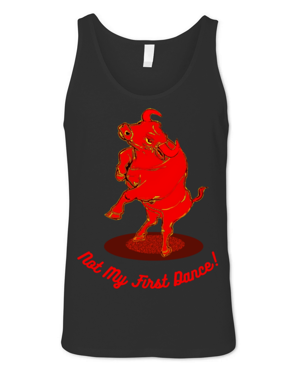 Dancing Bull Unisex Jersey Tank
