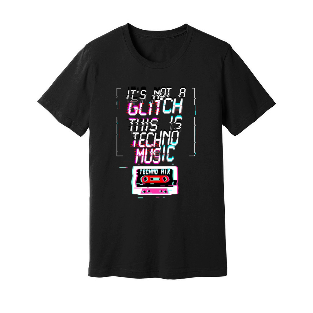 Hardcore Rave Music Raver 90s EDM DJ Rave Unisex Jersey Tee