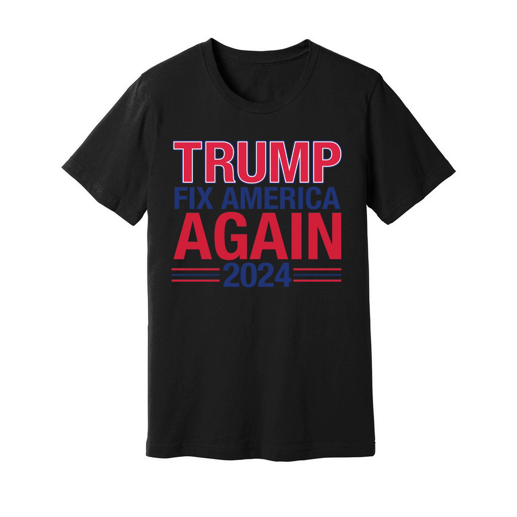 Trump Fix America Again 2024 Unisex Jersey Tee