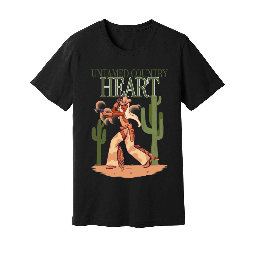Untamed Country Heart Unisex Jersey Tee
