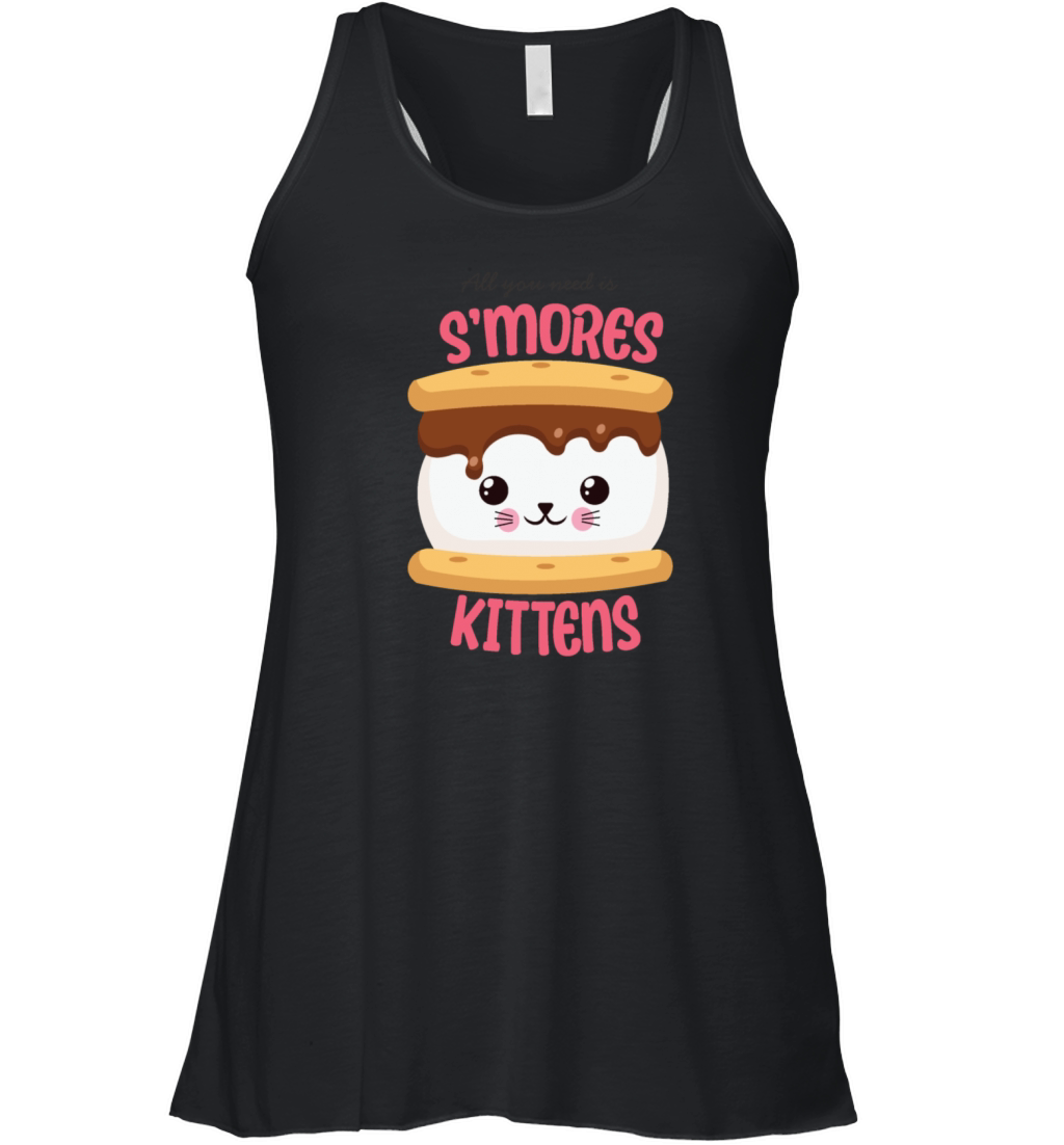 All You Need Is Smores Kittens Women's Flowy Tank Top