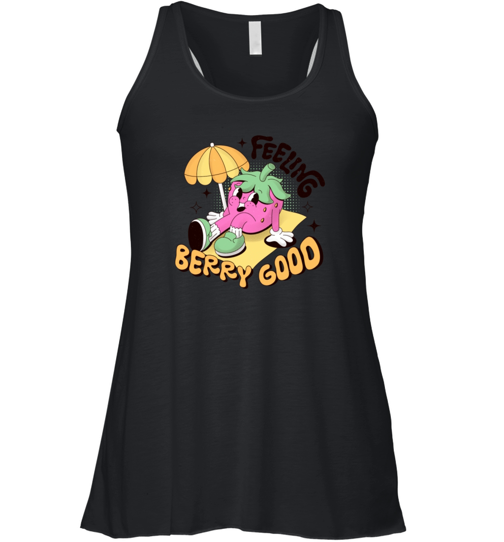 Retro Style Women's Flowy Tank Top