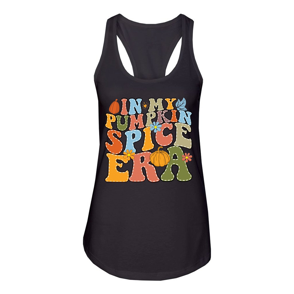 In my pumpkin spice era Women's Racerback Tank