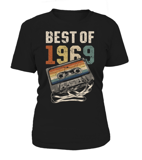 Best Of 1969 Birthday Cassette Tape Women's T-Shirt