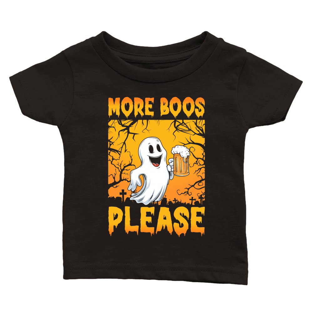 218. more boos please Classic Baby Crewneck T-shirt