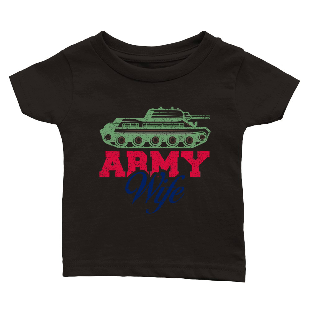 Army wife Classic Baby Crewneck T-shirt