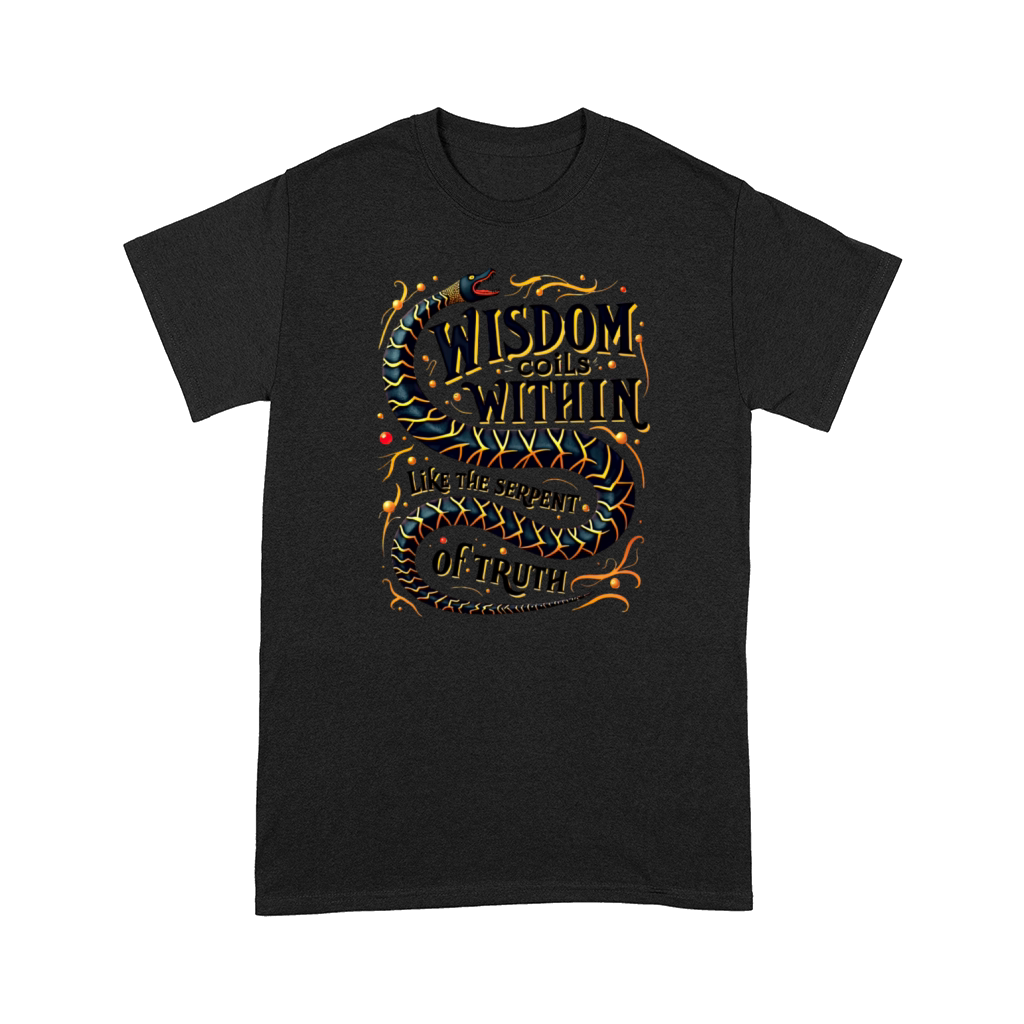 Wisdom Coiled Like a Serpent Comfort T-shirt