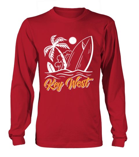 Key-West Surfing Florida Keys Surfer Outfit Long sleeved Unisex