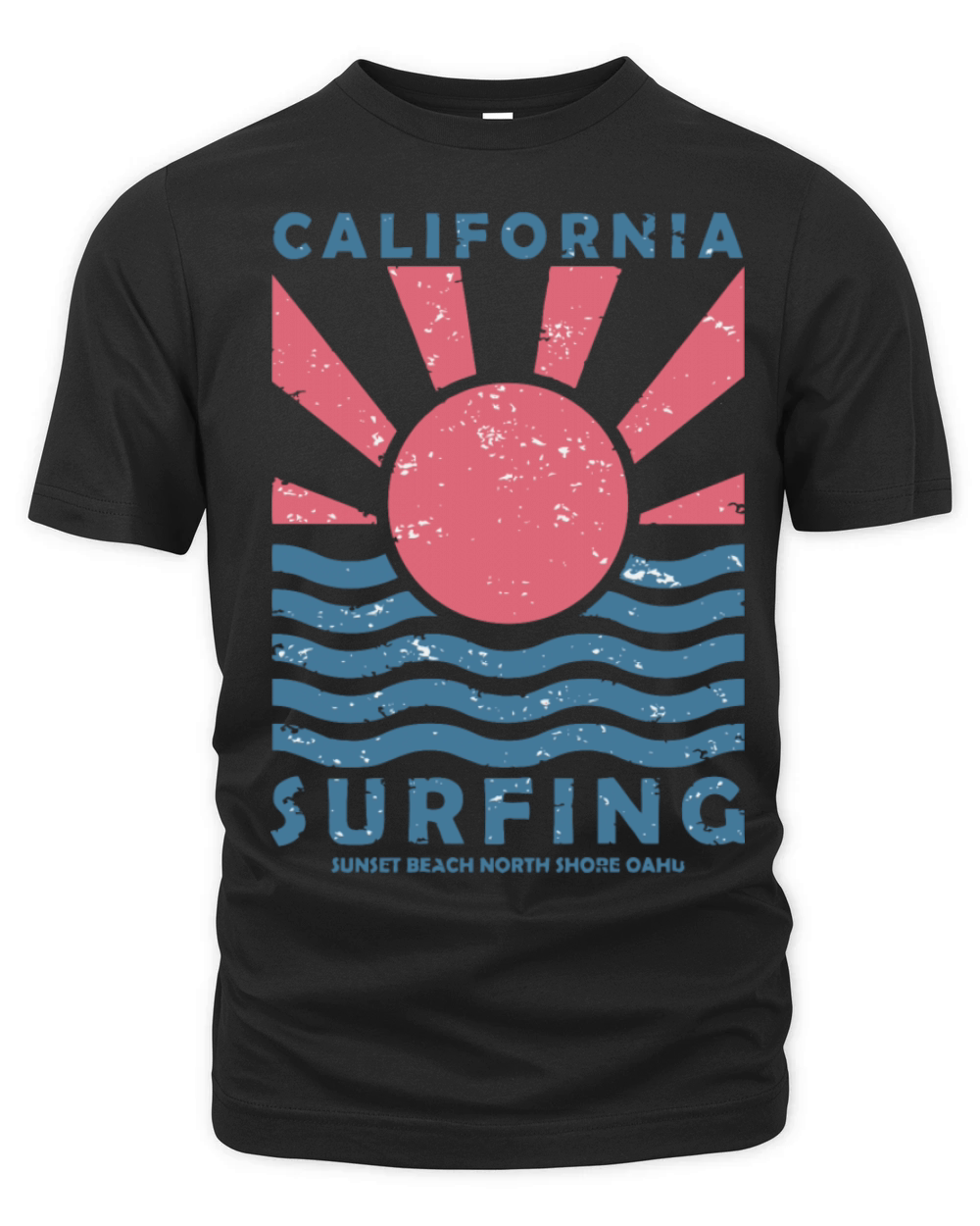 California Surfing Organic Unisex T-shirt