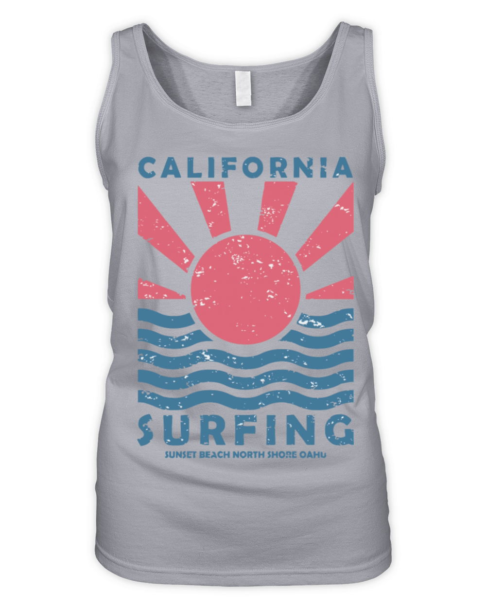California Surfing Organic Women's Tank Top