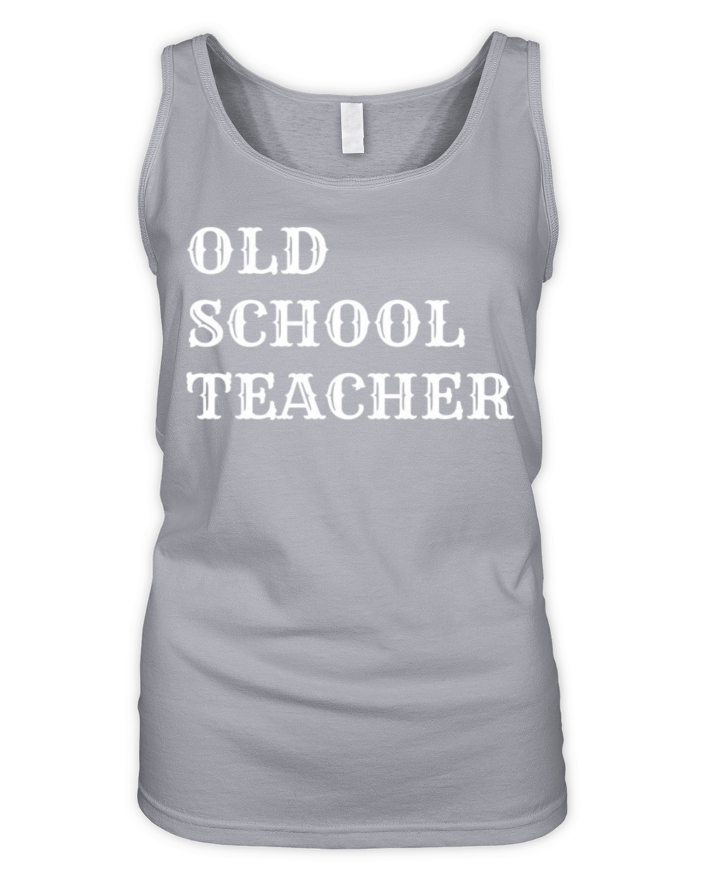 old school teacher Organic Women's Tank Top