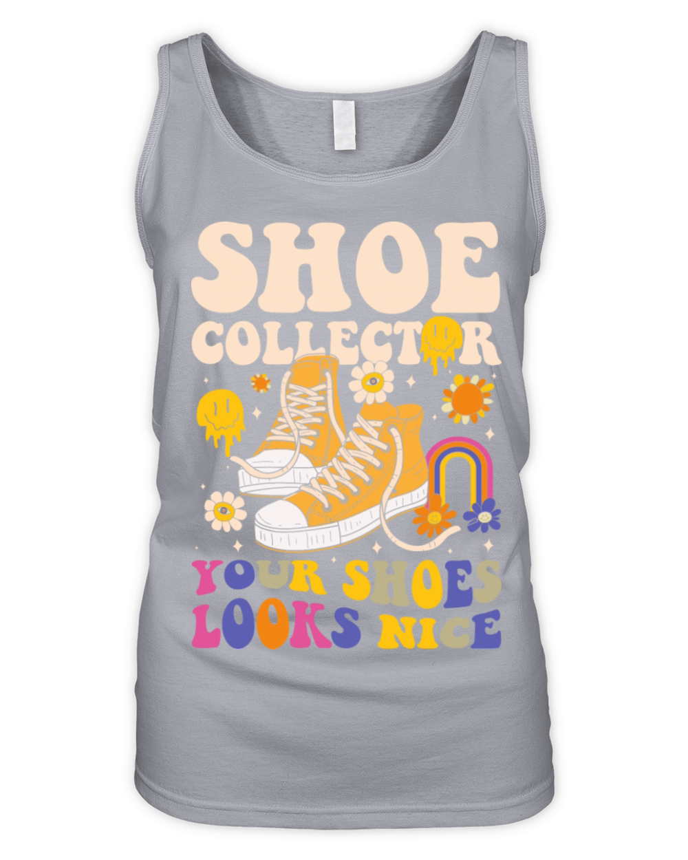 Shoe Collector Women Design Collecting Organic Women's Tank Top