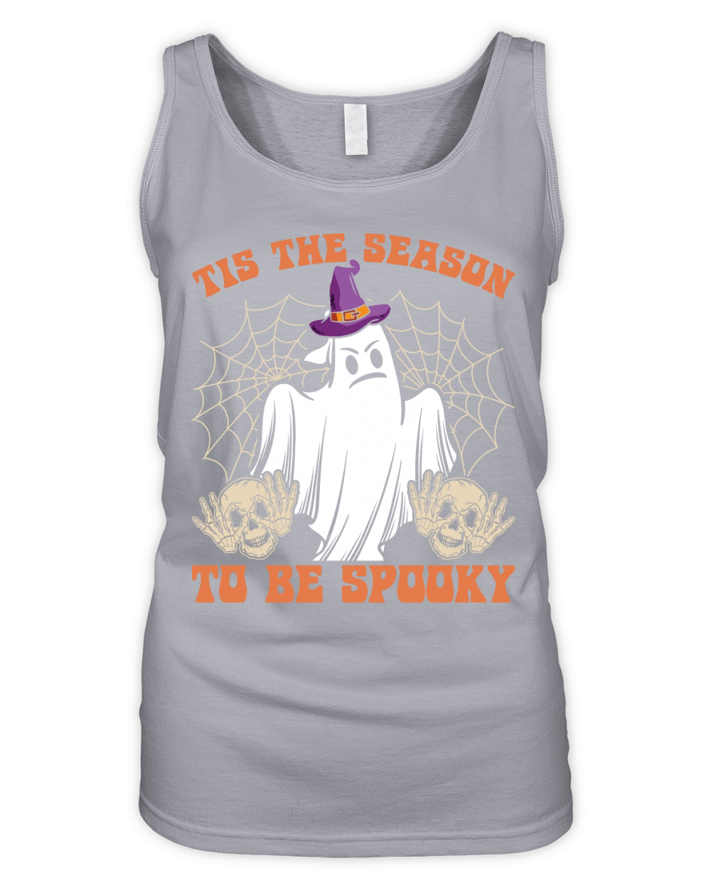 Tis The Season To Be Spooky Organic Women's Tank Top