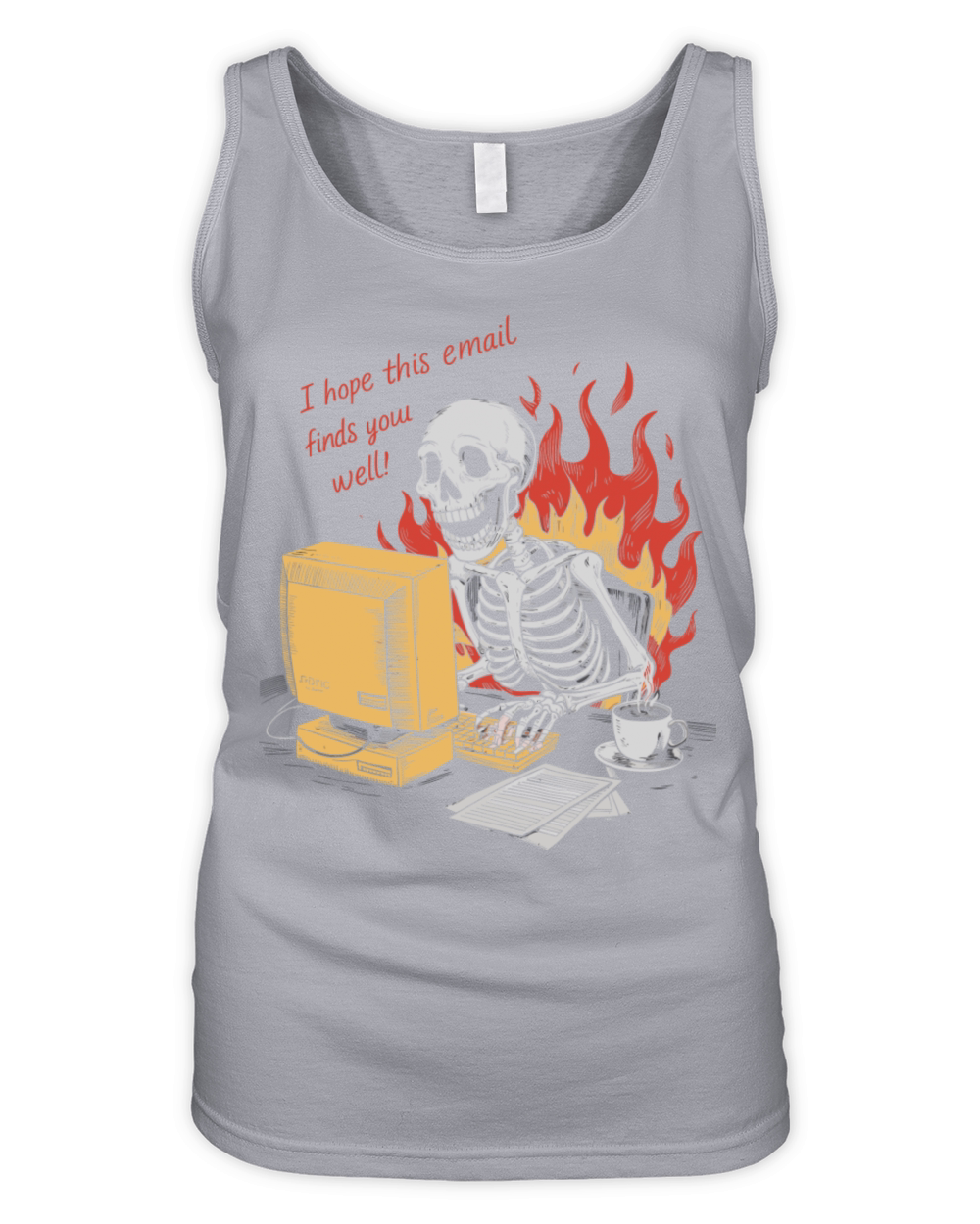 You Got Mail - Classic Vintage Design Organic Women's Tank Top