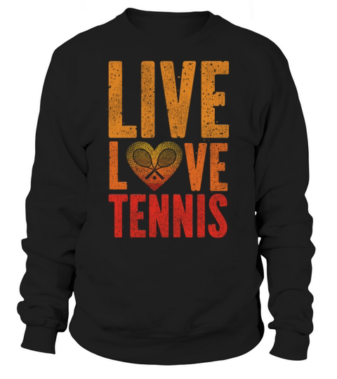 Funny Tennis Player Racket Girl Sweatshirt Unisex