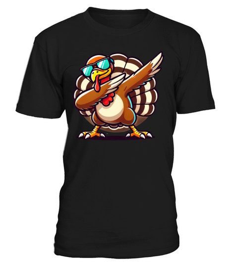 Thanksgiving Dabbing Turkey T-Shirt Unisex