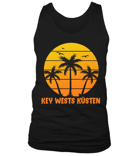 KEY-WEST COAST Vintage Sunshine-State Florida Tank Top Unisex