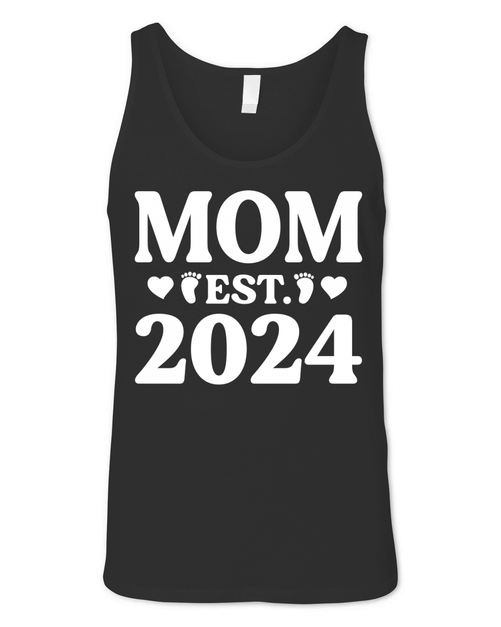 Mom Est 2024 Unisex Jersey Tank