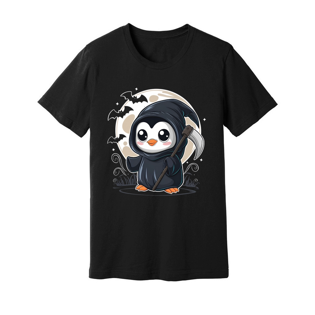 Cute Ghost Halloween (1) Unisex Jersey Tee