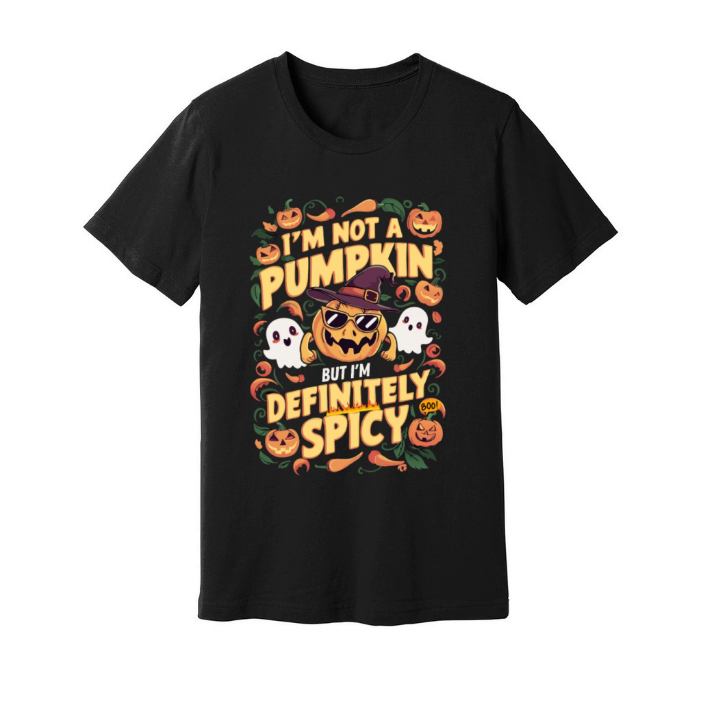 Halloween Pumpkin spicy Unisex Jersey Tee
